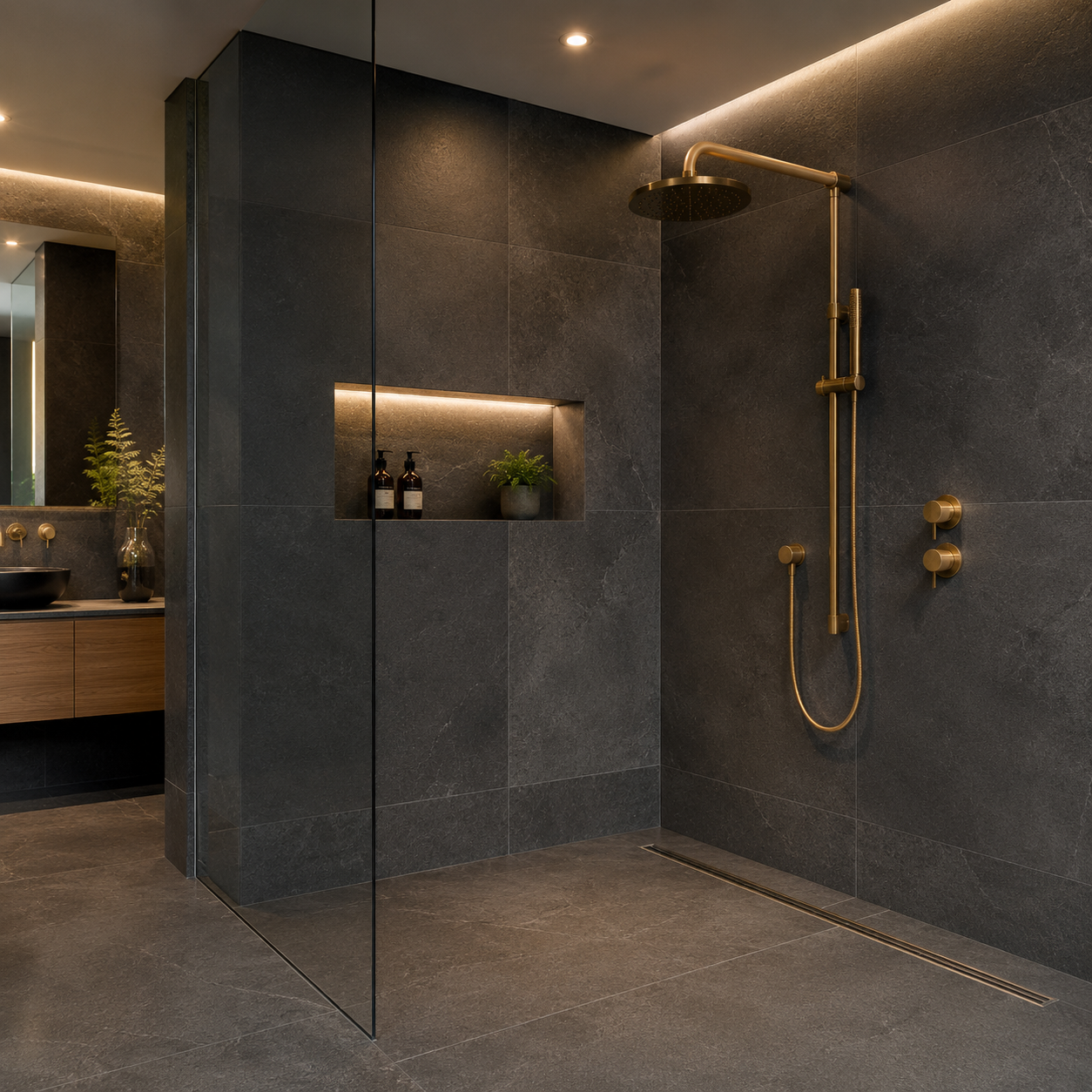 Wet room installation